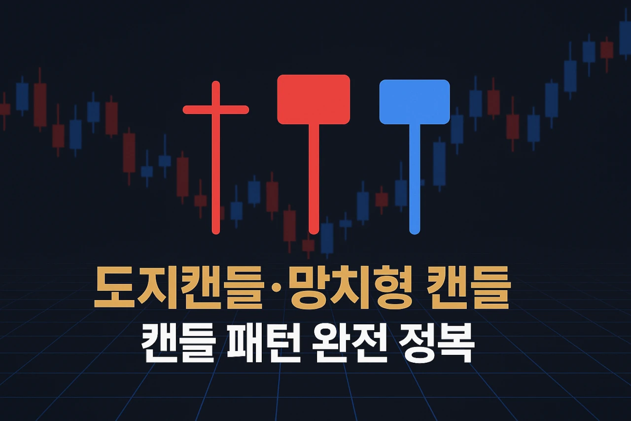 도지캔들 망치형 캔들 완전 정복